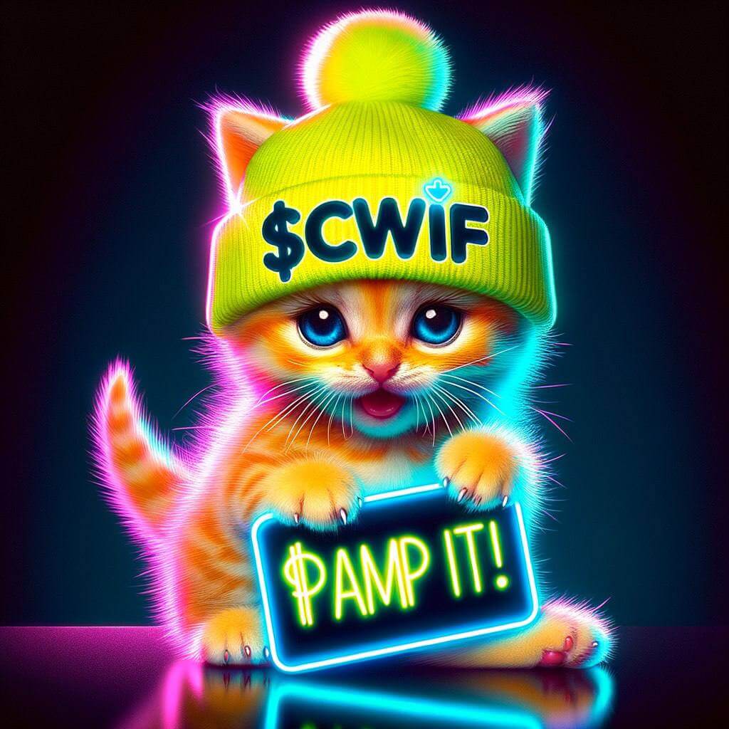 CatWifHat $CWIF - Solana Memecoin
